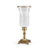 Wildwood Hurricane Antique Patina Candleholder