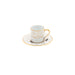 Haviland Art Deco Coffee Cup and Saucer