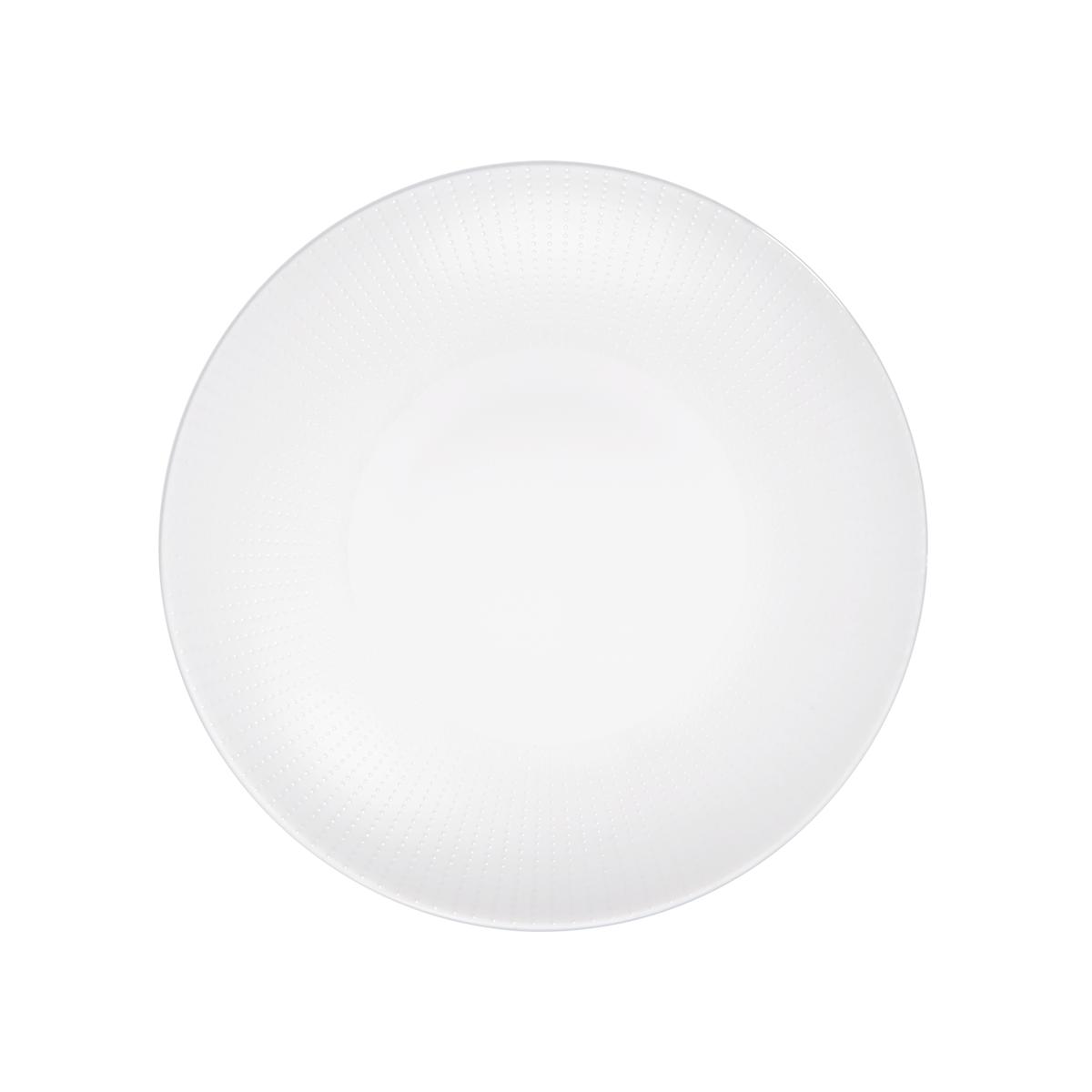 Haviland La Rosee White Dessert Plate