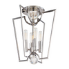 Hudson Valley Lighting Waterloo 4 Light 13 inch Polished Nickel Semi Flush Ceiling Light Clearance