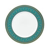 Haviland Tiara Large Dinner Plate - Peacock Blue Platinum
