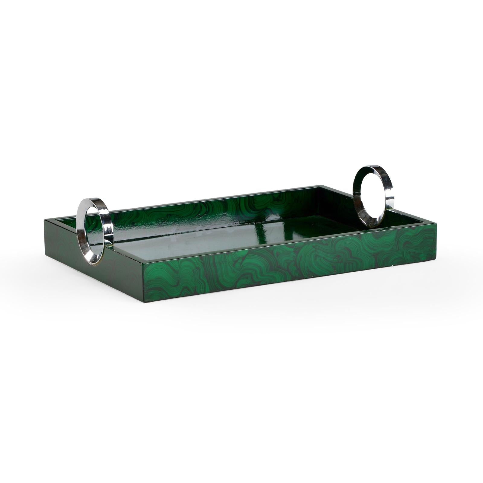 Wildwood Malachite Serving Tray