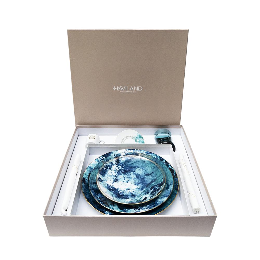 Haviland Ocean Coffee Place Setting Gift Set