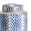 Wildwood Blue Fronds Canisters Set of 3