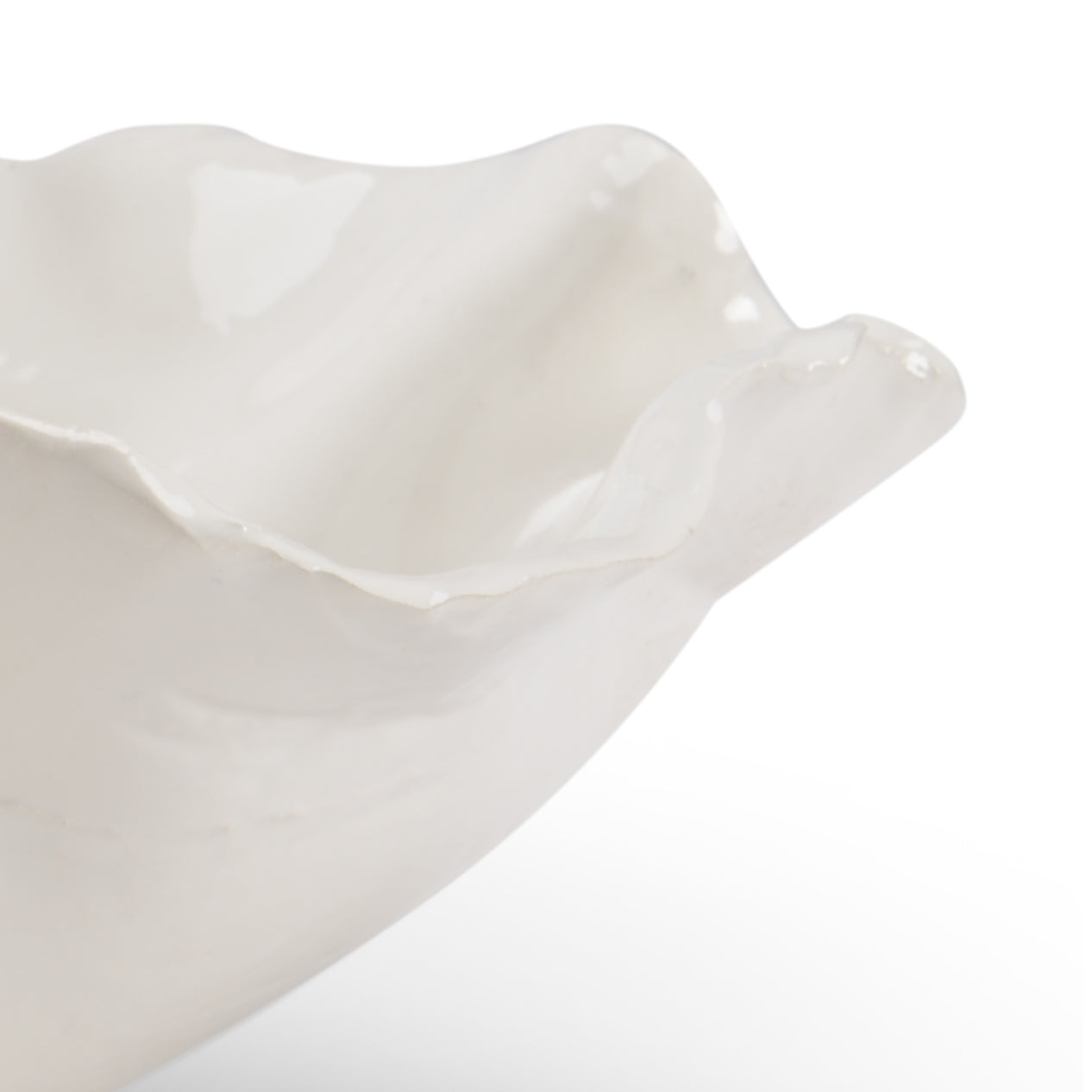 Wildwood Freeform White Bowl