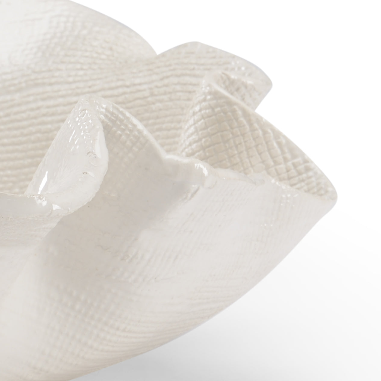 Wildwood Freeform White Bowl