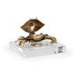 Wildwood Crab Brass Sculpture