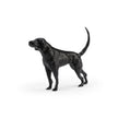Wildwood Teddy Matte Black Dog Sculpture