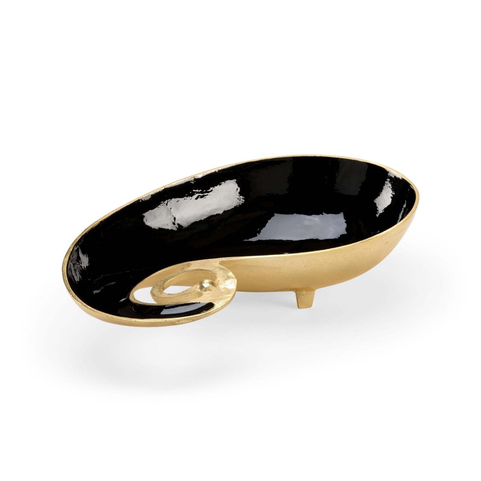 Wildwood Pop Of Paisley Black Tray