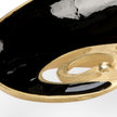 Wildwood Pop Of Paisley Black Tray
