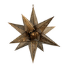 Corbett Star Of The East 3 Light Old World Brass Chandelier Ceiling Light DSC