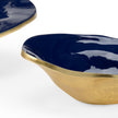 Wildwood Waving Edge Blue Bowls Set of 2