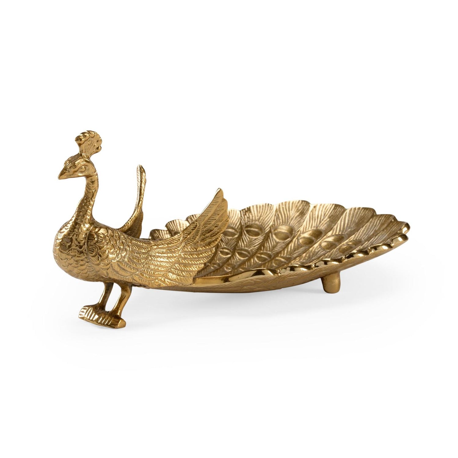 Wildwood Peacock Decorative Dish