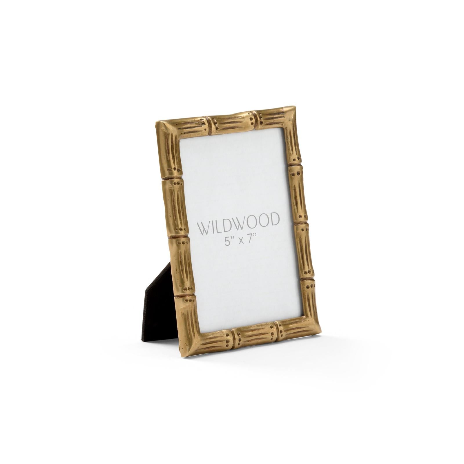 Wildwood Brass Bamboo Frame