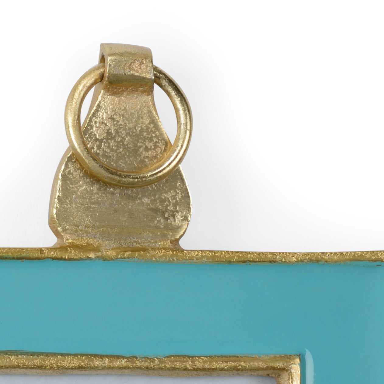 Wildwood Aqua Enamel Wall Frame