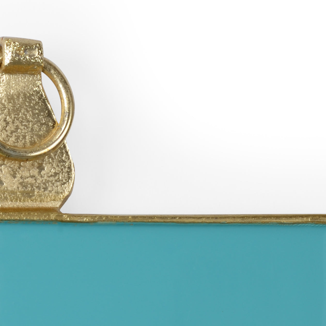 Wildwood Aqua Enamel Wall Frame