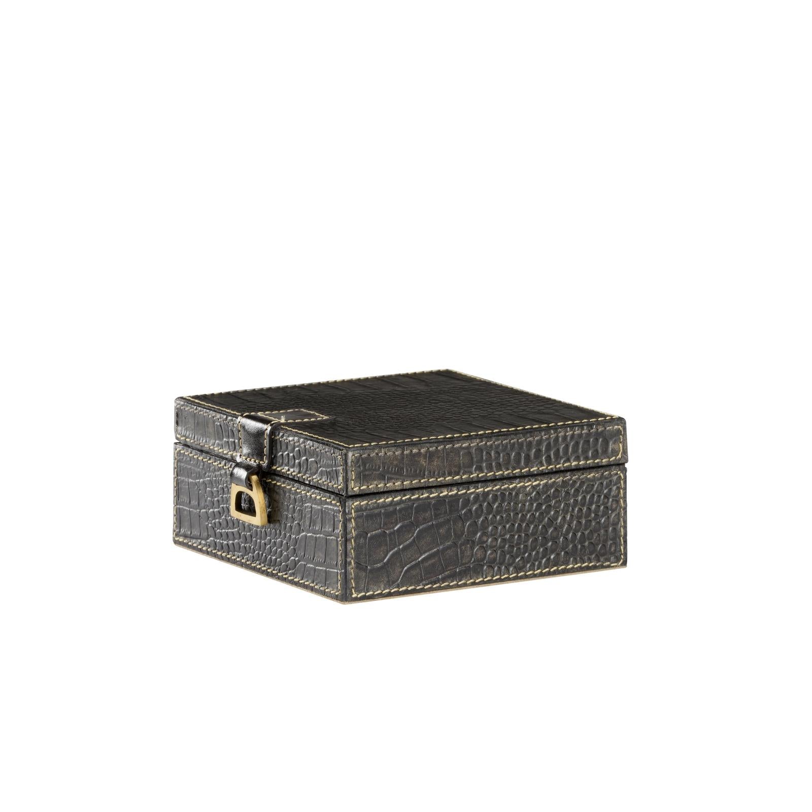 Wildwood Croc Decorative Box