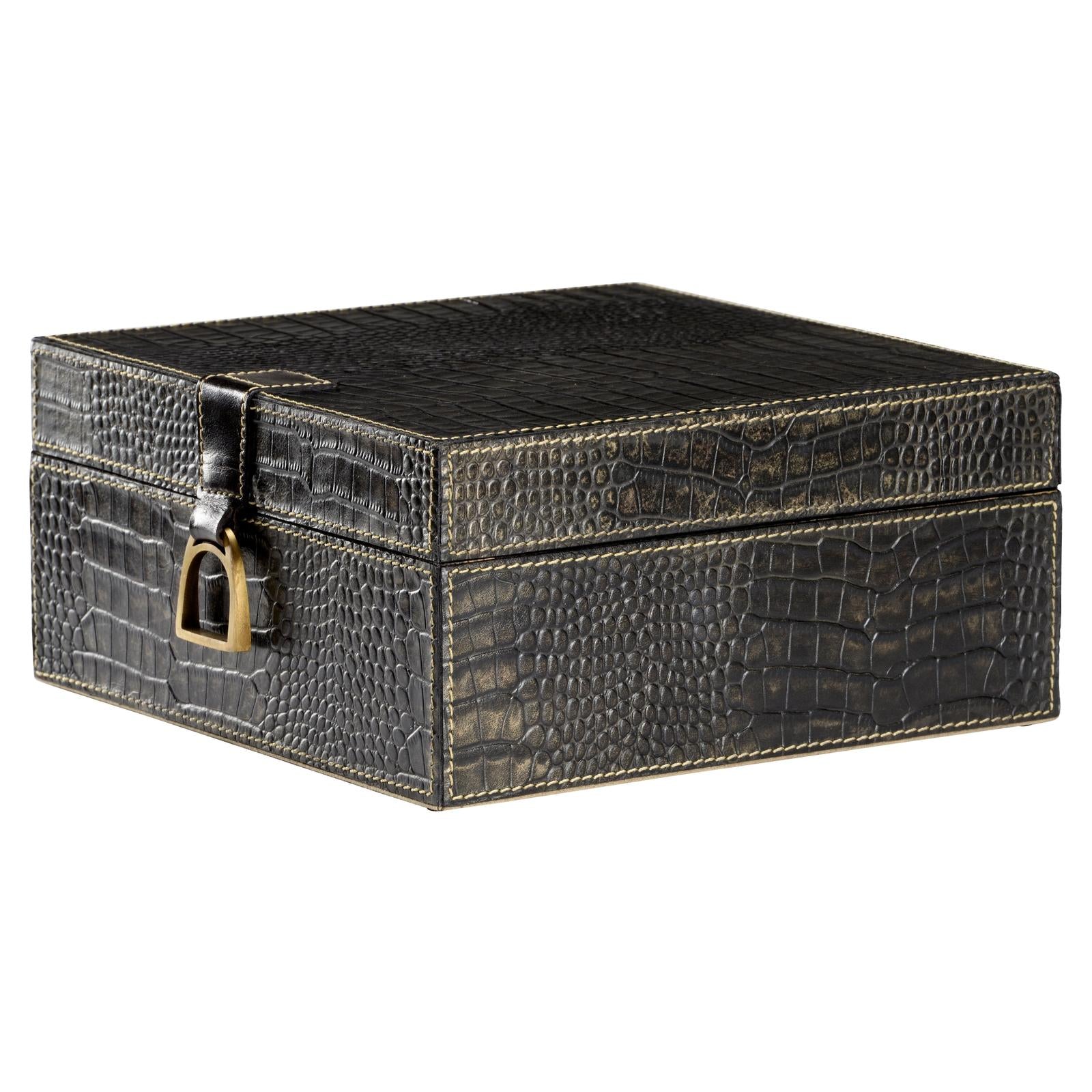 Wildwood Croc Decorative Box