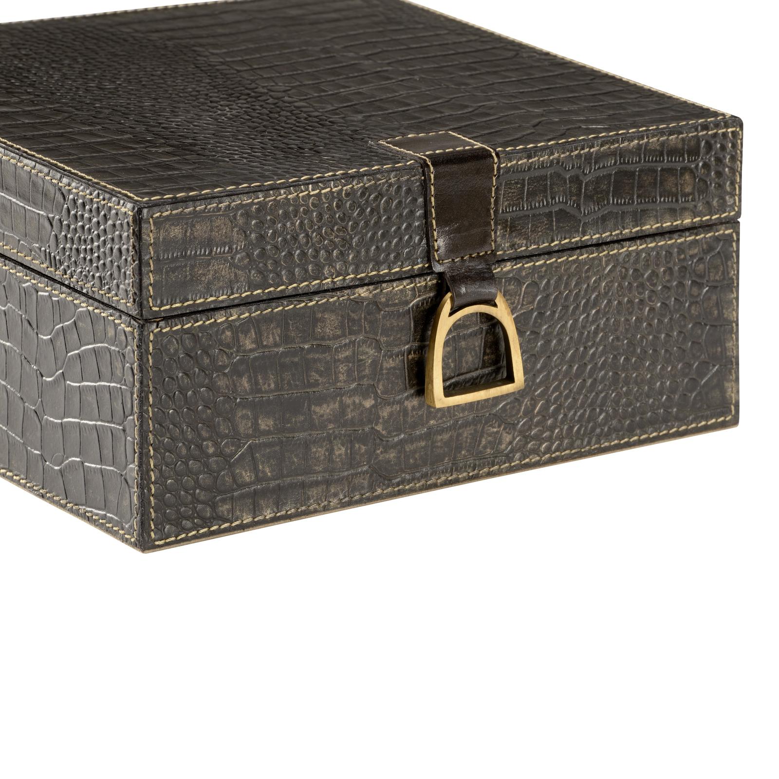 Wildwood Croc Decorative Box