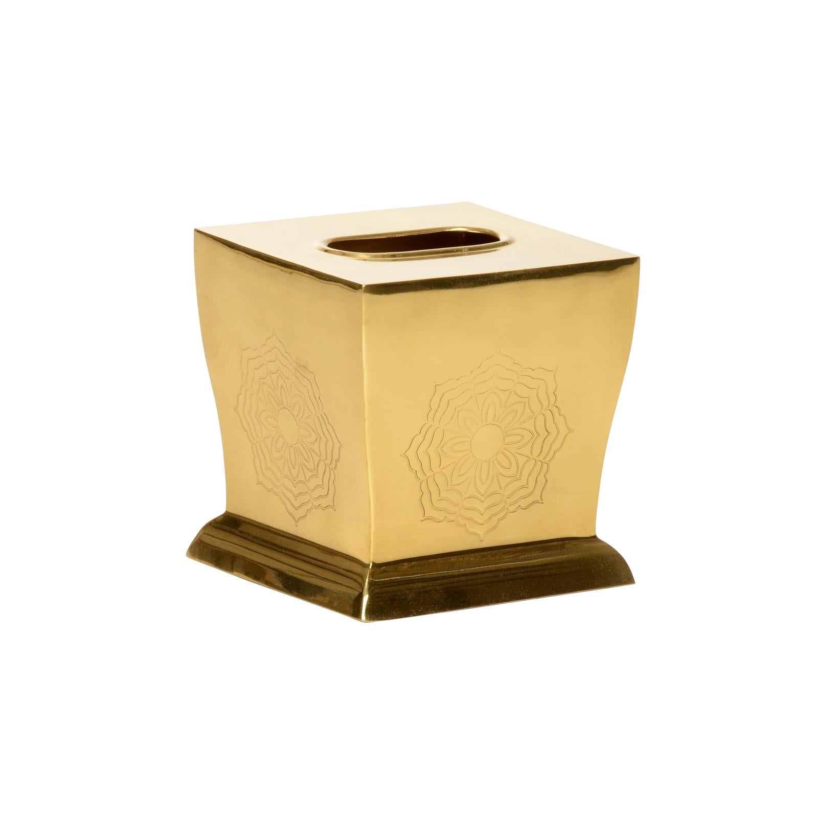 Wildwood Waved Edge Tissue Box