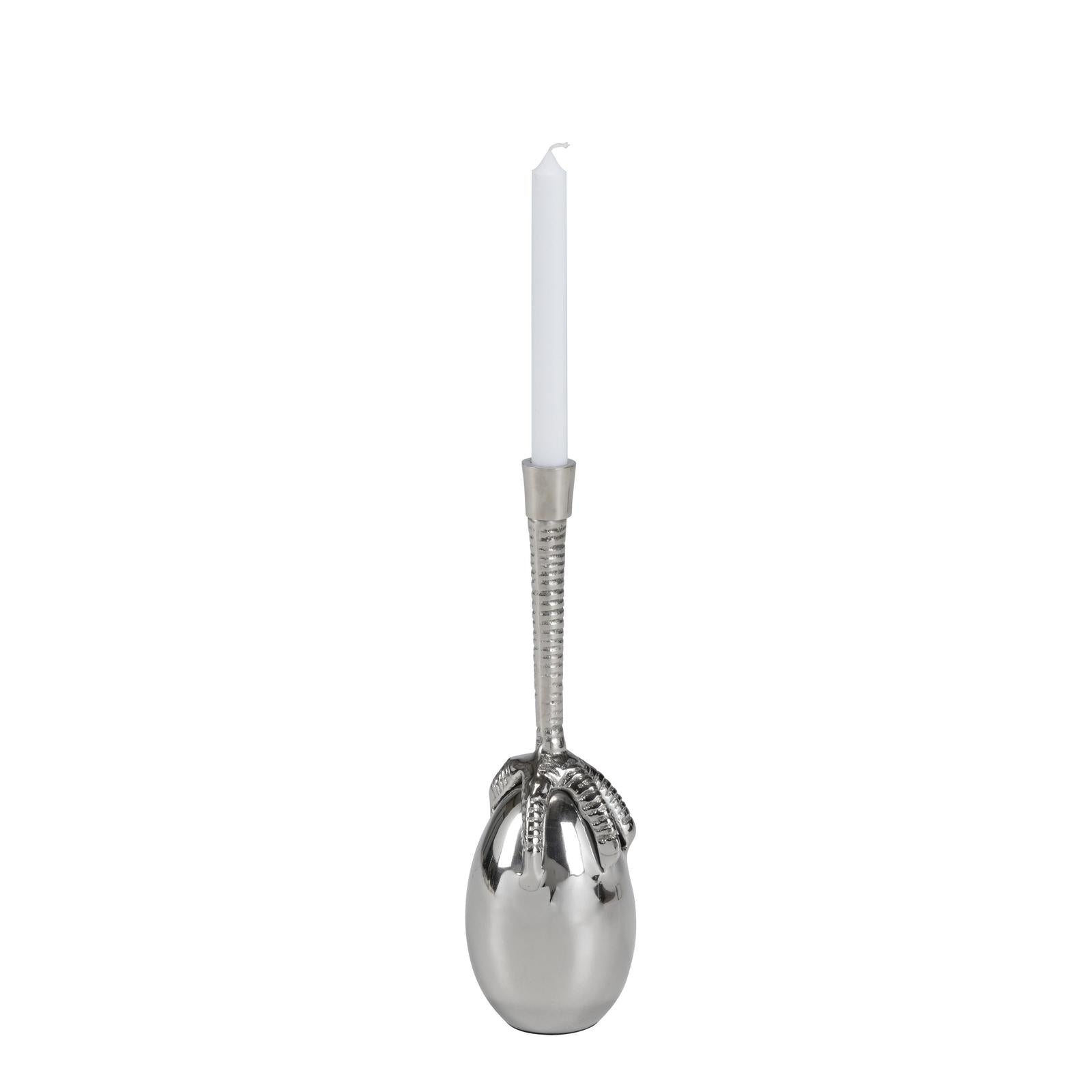 Wildwood Talon Nickel Candleholder