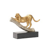 Wildwood Leopard On The Hunt Sculpture