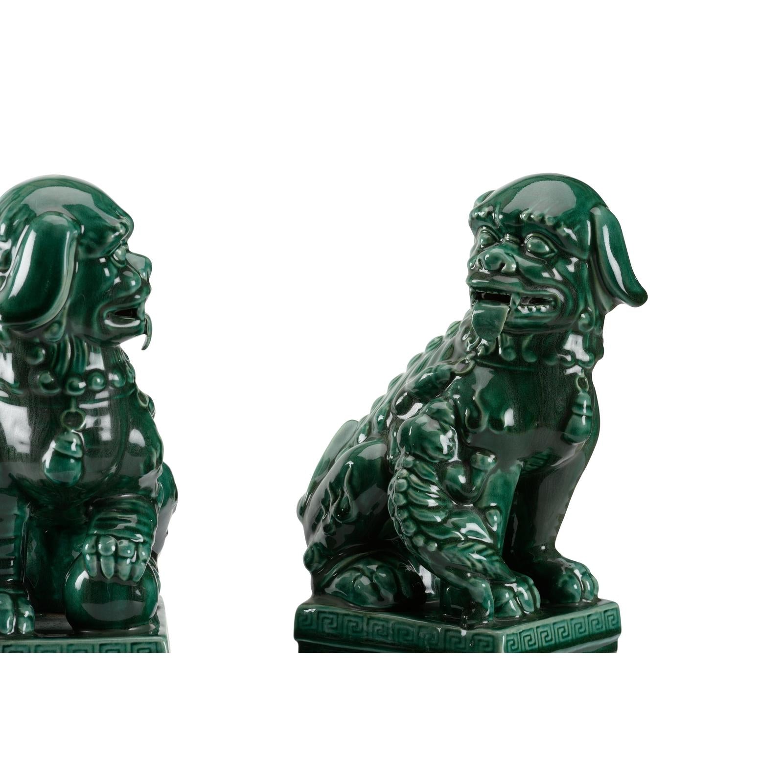 Wildwood Scenic View Foo Dogs Pair