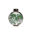 Wildwood Matsu Green White Vase