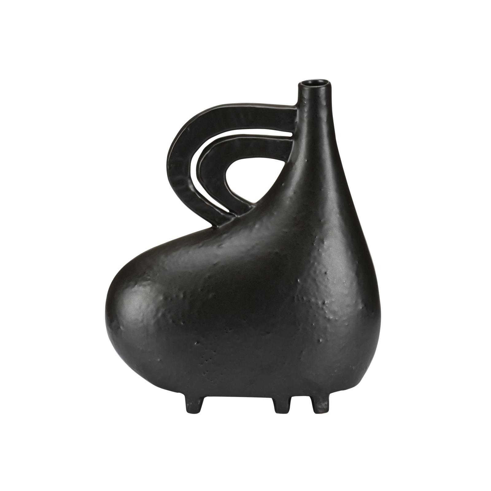 Wildwood Punalu'u Black Vase I