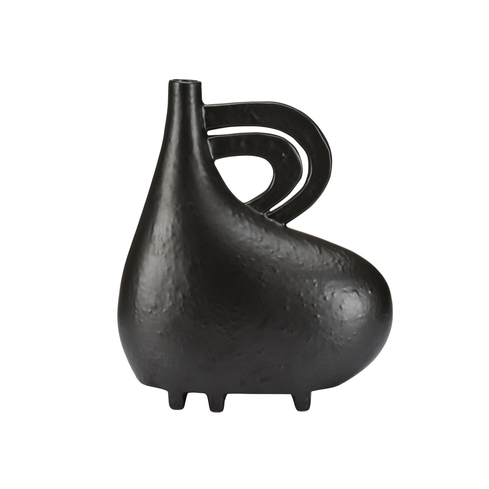 Wildwood Punalu'u Black Vase I