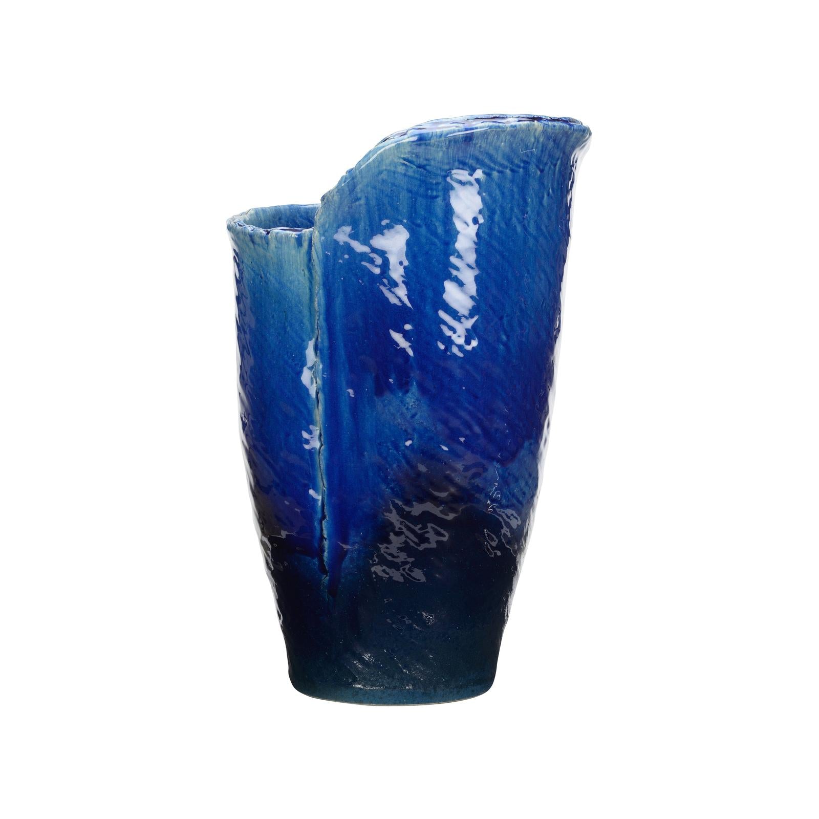 Wildwood Okinawa Indigo Vase