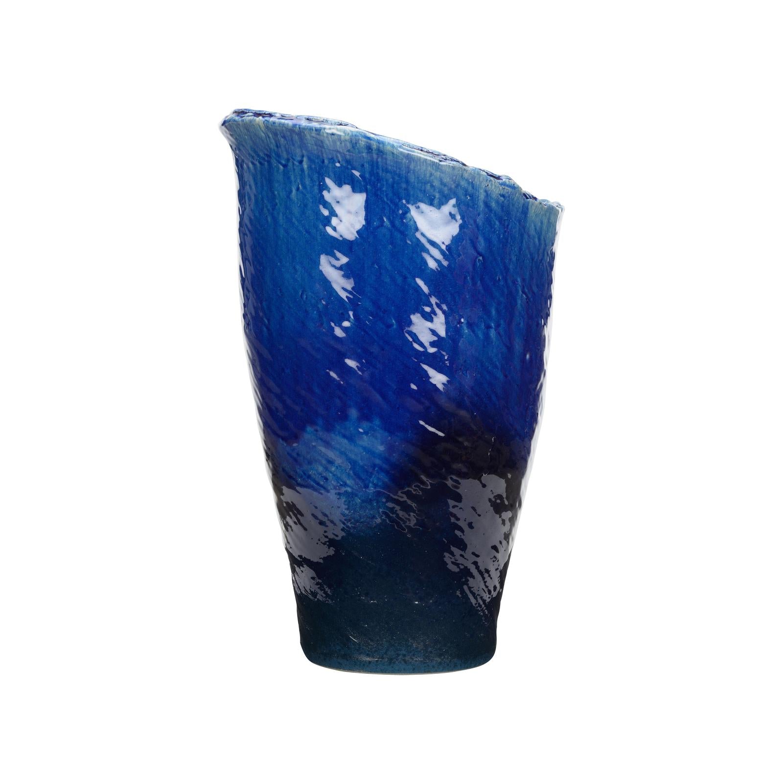 Wildwood Okinawa Indigo Vase
