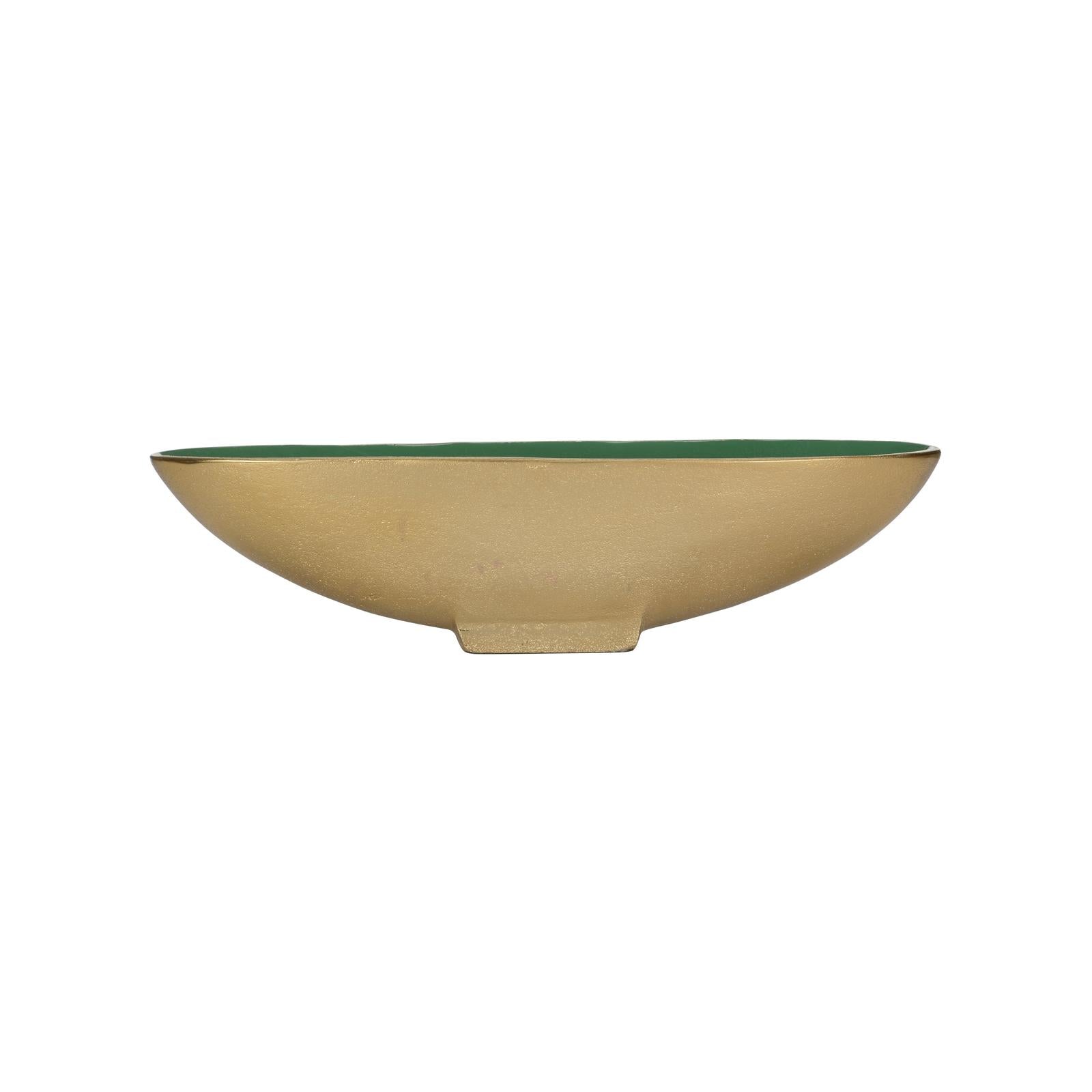 Wildwood Emerald Oval Bowl