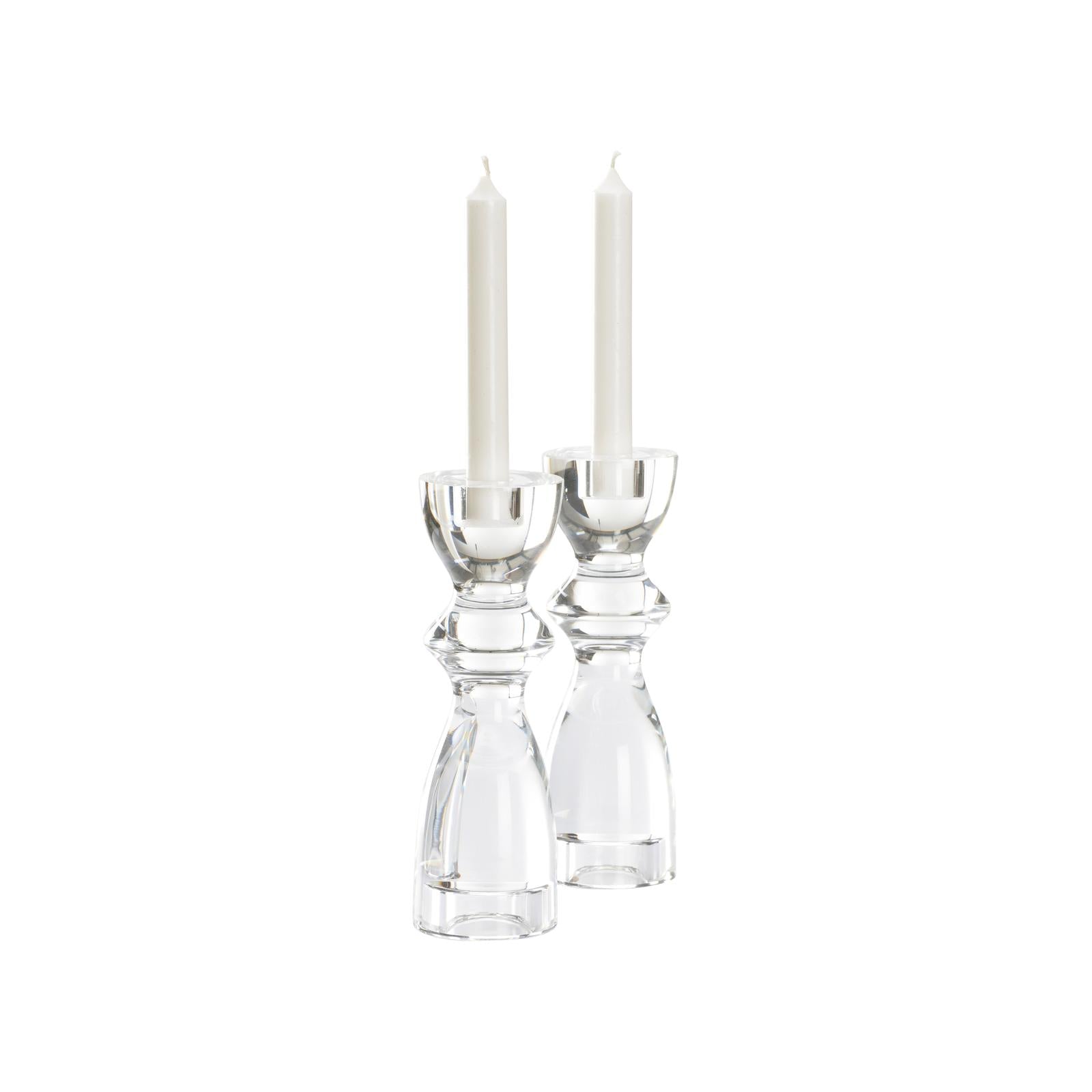 Wildwood Gris Candlesticks Set of 2