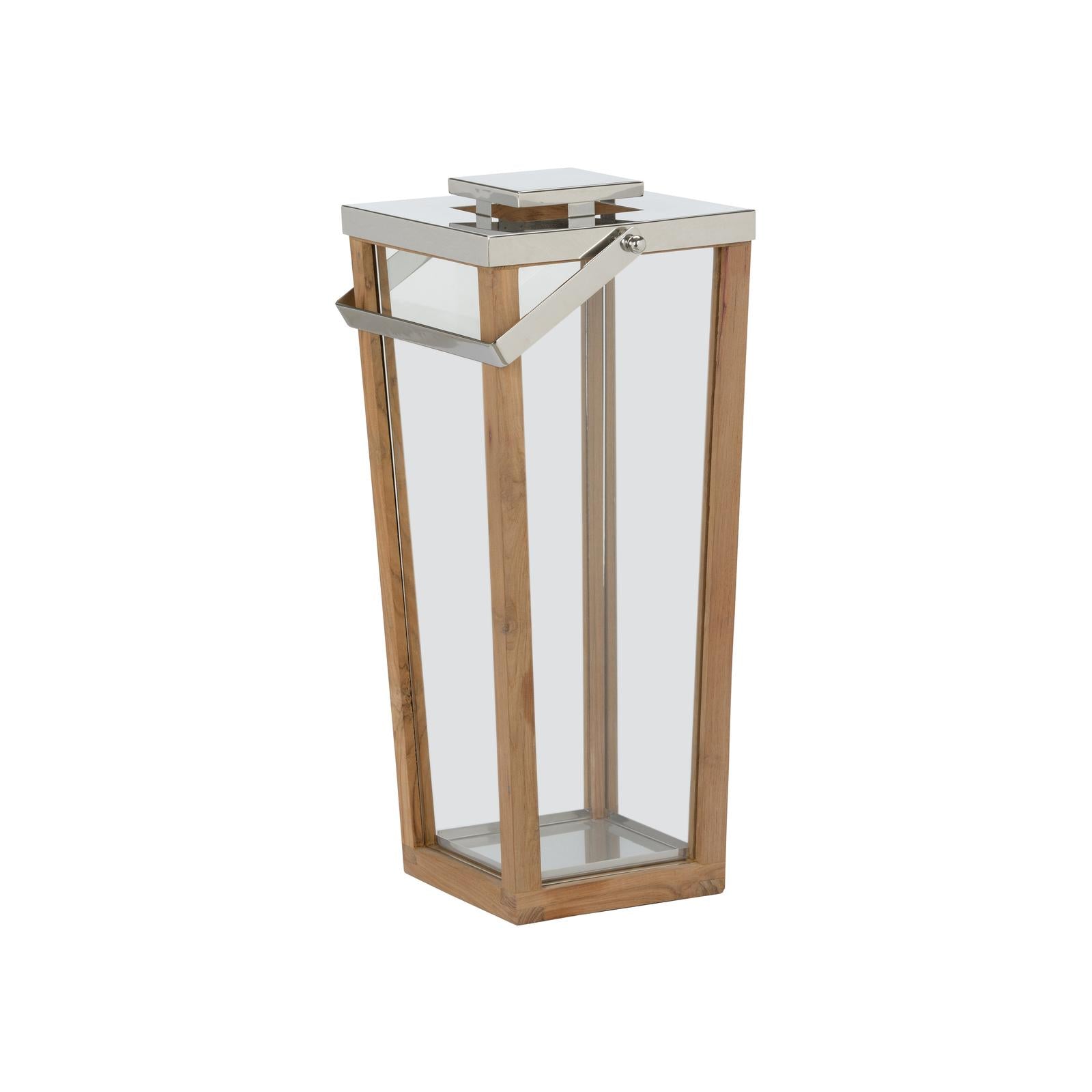 Wildwood Lanai Teak and Glass Hurricane