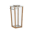 Wildwood Lanai Teak and Glass Hurricane