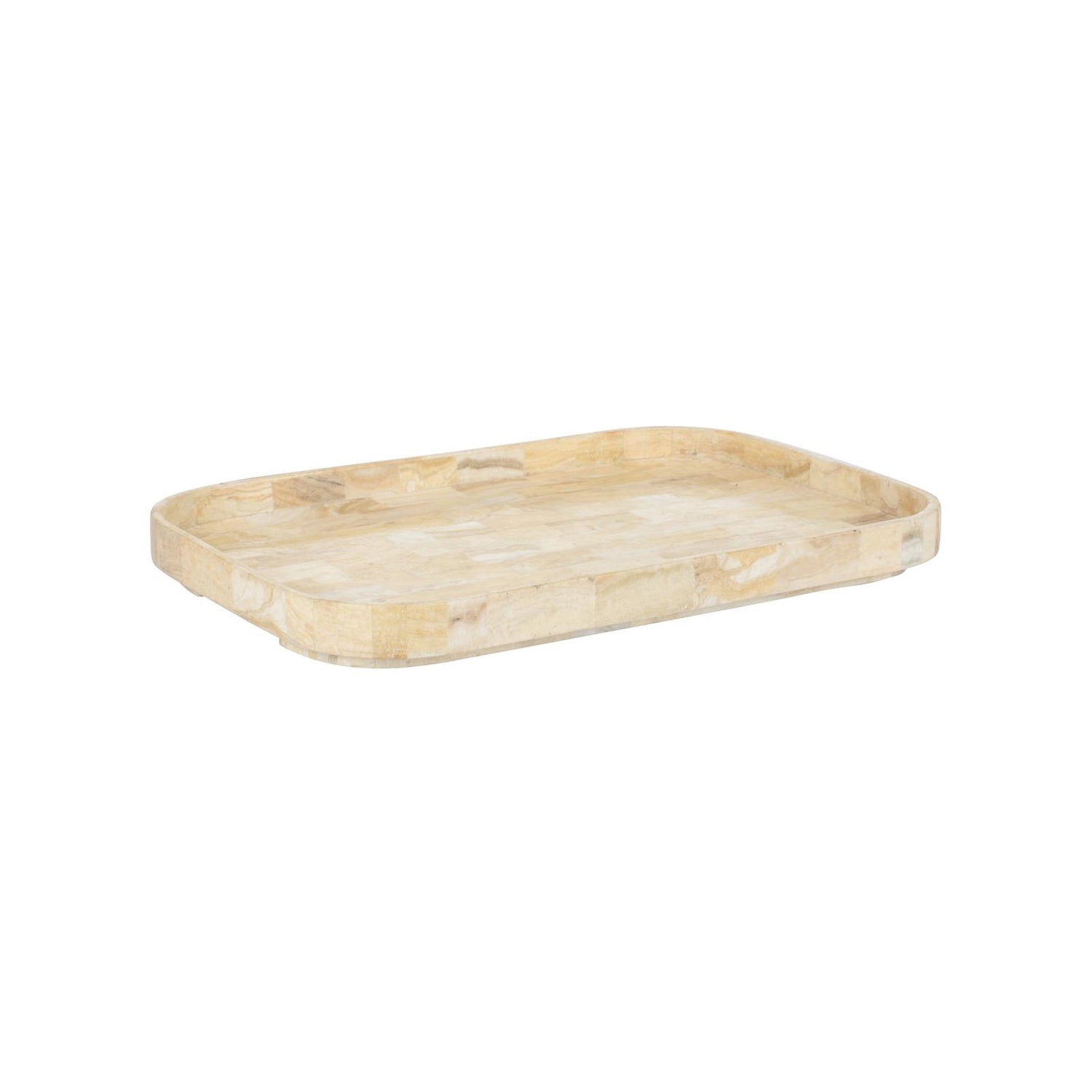 Wildwood Ottoman White Stone Tray