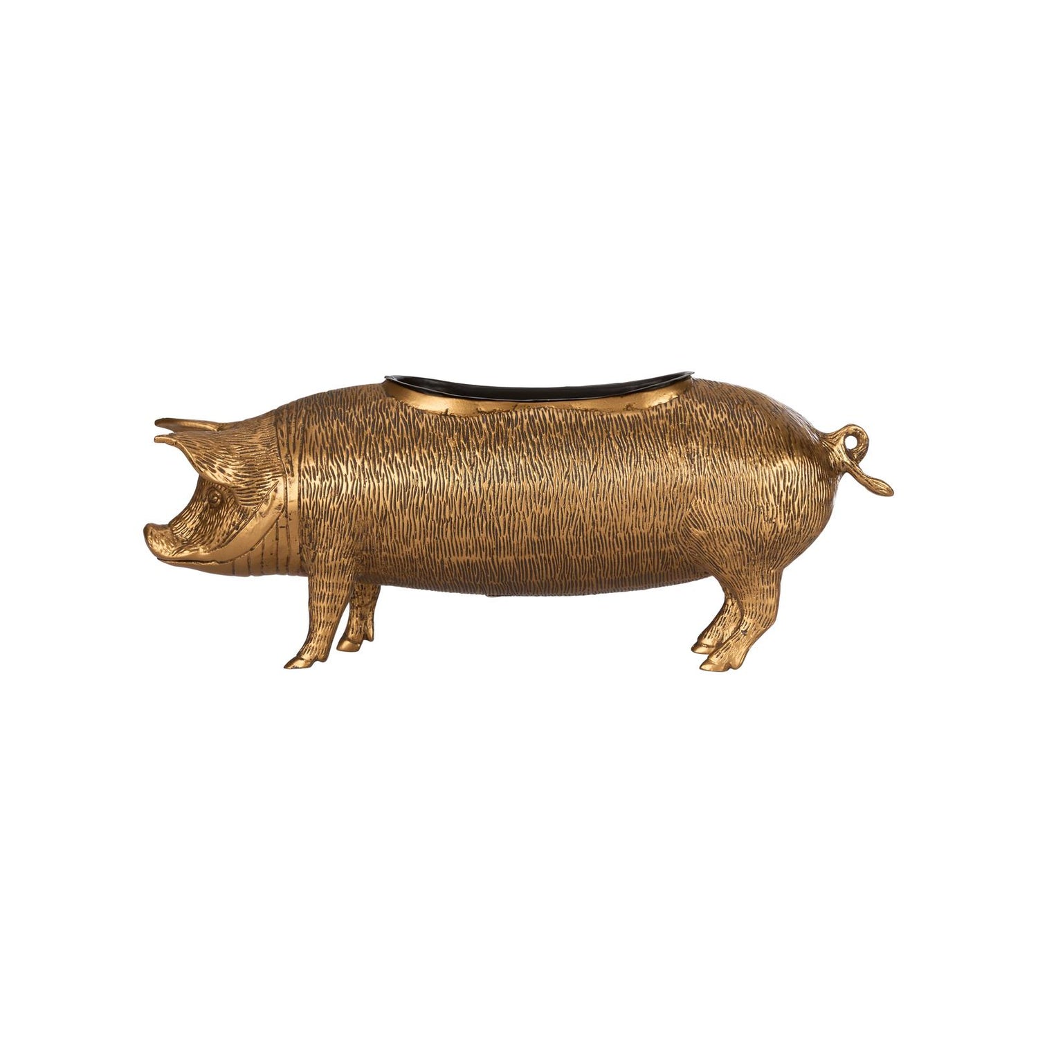 Wildwood Wilbur Brass Finish Planter