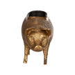 Wildwood Wilbur Brass Finish Planter