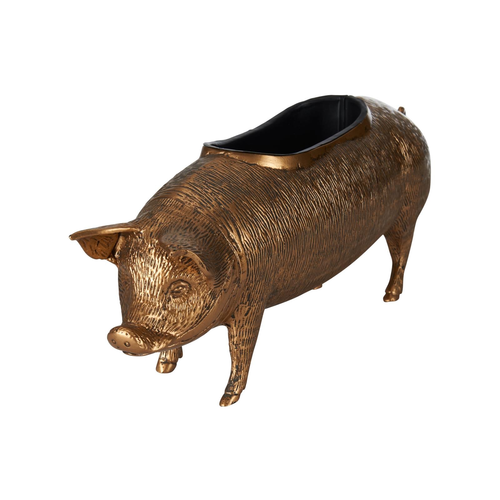 Wildwood Wilbur Brass Finish Planter