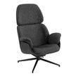 Euro Style Lennart Swivel Lounge Chair