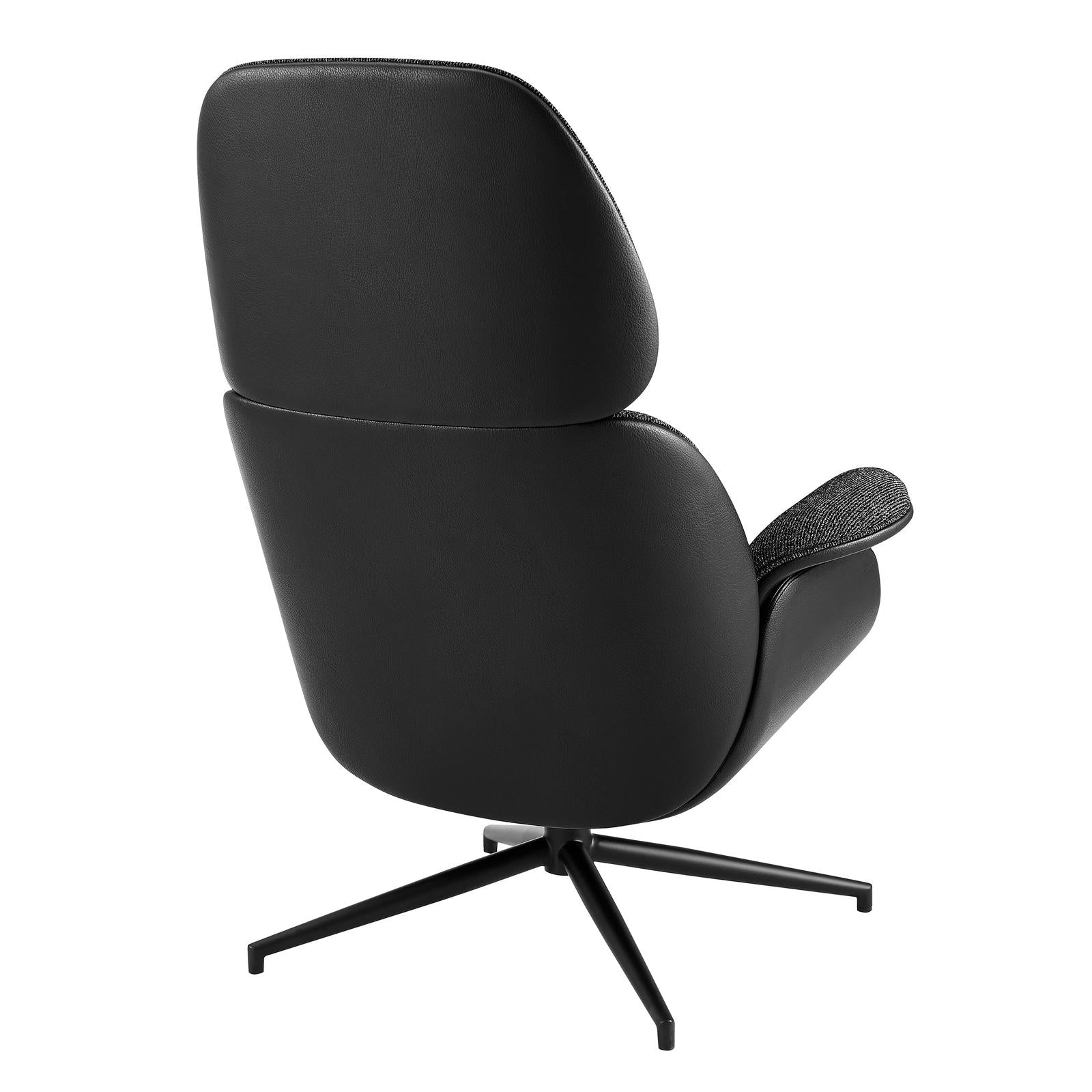 Euro Style Lennart Swivel Lounge Chair