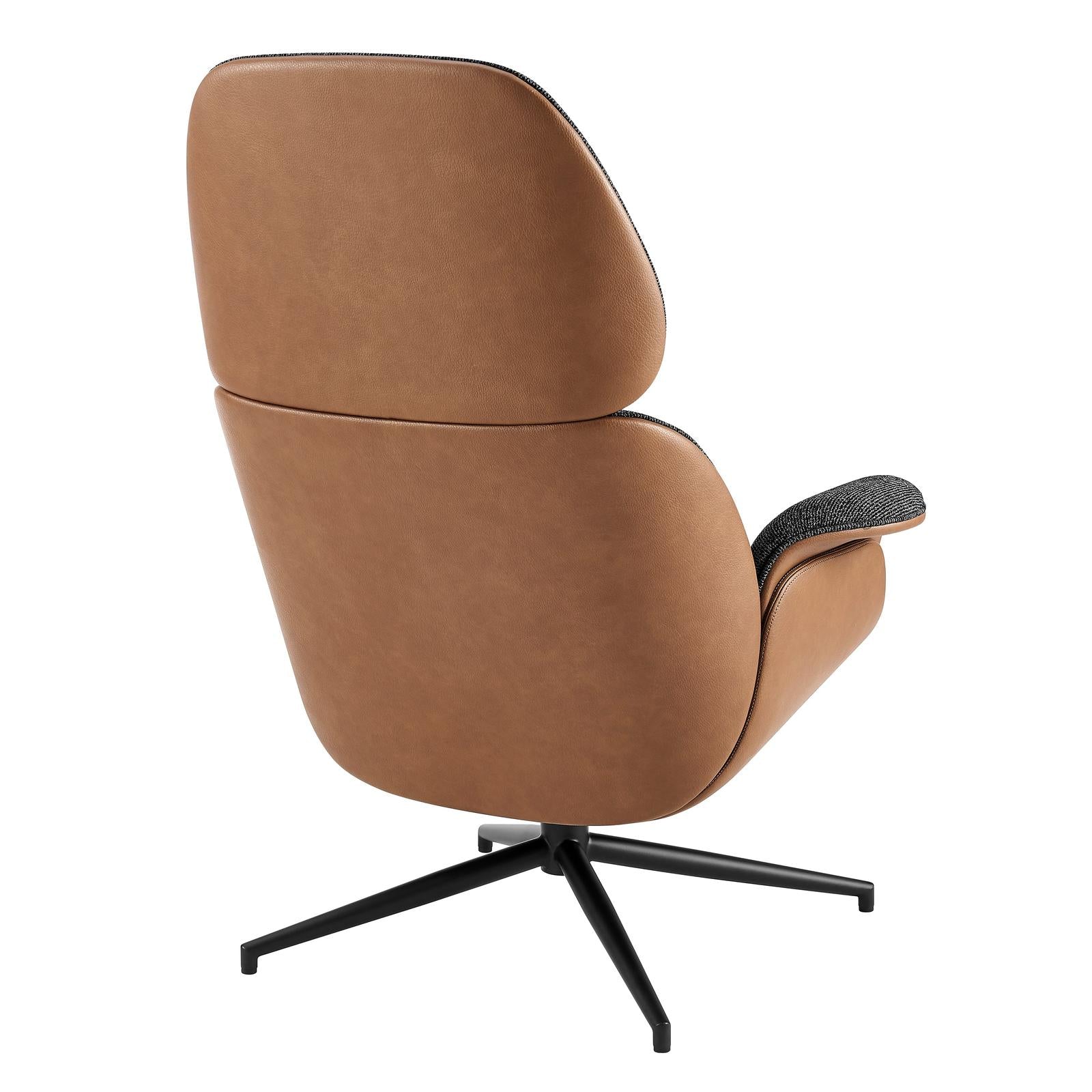 Euro Style Lennart Swivel Lounge Chair