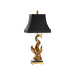 Wildwood Imperial Gold Dragon Lamp