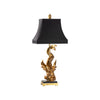 Wildwood Imperial Gold Dragon Lamp