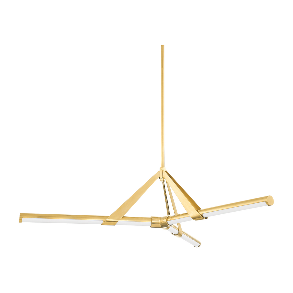 Hudson Valley Lighting Jonas 3 Light 46 inch Chandelier Ceiling Light