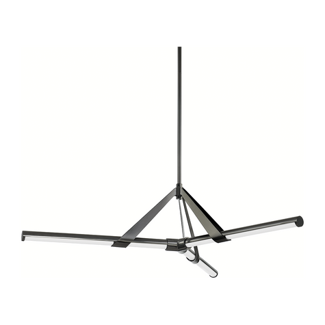 Hudson Valley Lighting Jonas 3 Light 46 inch Chandelier Ceiling Light