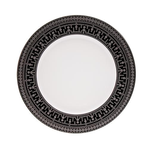 Haviland Tiara Dinner Plate - Black Platinum