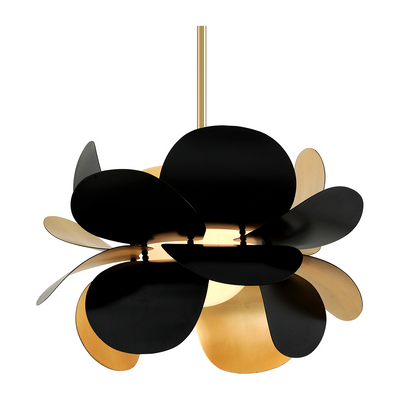 Corbett Ginger 1 Light Soft Black Chandelier Ceiling Light