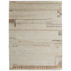 Feizy Kasbah 69G2F Modern Abstract Rug in Tan/Red/Green